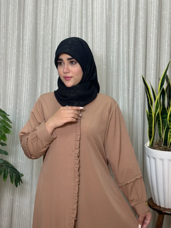 عبا زنانه کرپ زارا ماتینا