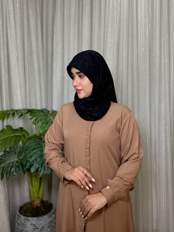 عبا زنانه کرپ زارا ماتینا