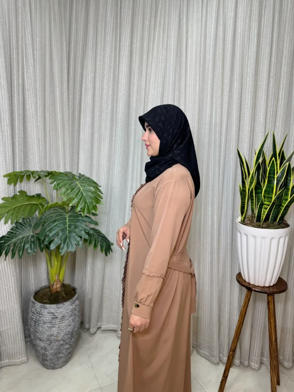 عبا زنانه کرپ زارا ماتینا