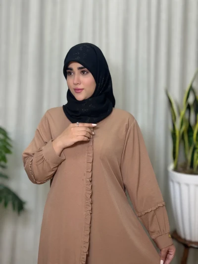 عبا زنانه کرپ زارا ماتینا