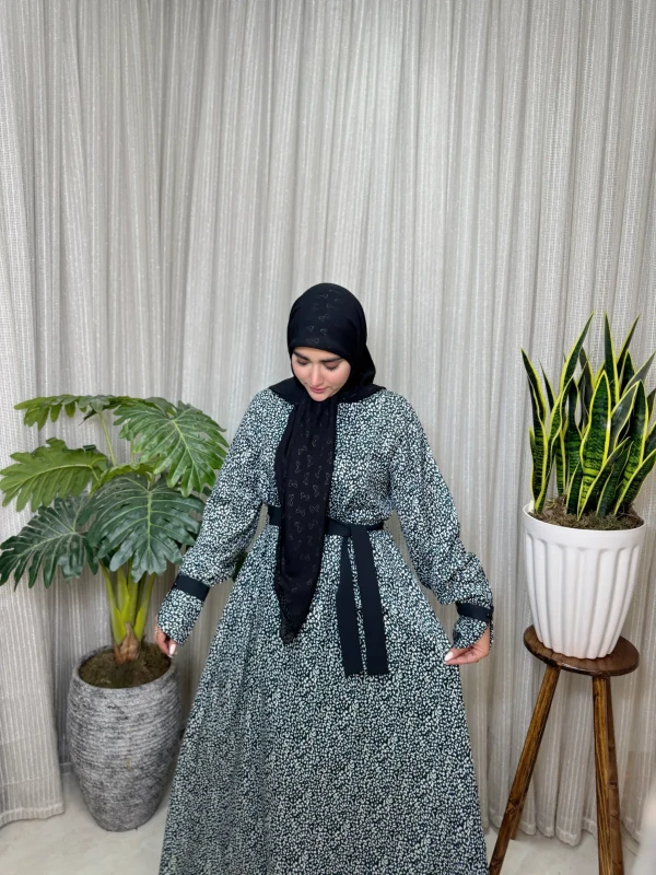 عبا زنانه نخی تاجلی
