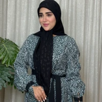 عبا زنانه نخی تاجلی
