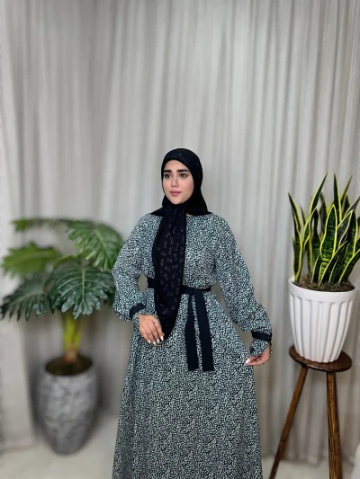 عبا زنانه نخی تاجلی