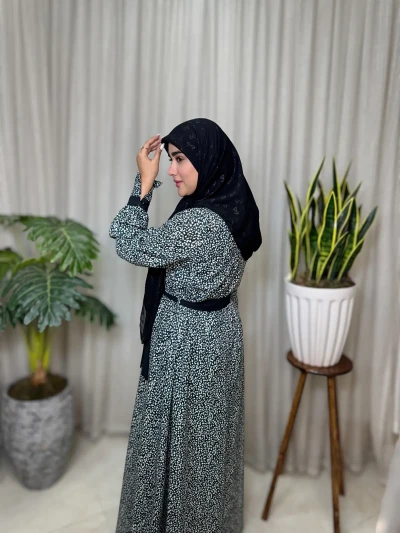 عبا زنانه نخی تاجلی