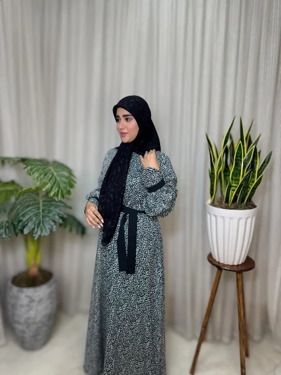 عبا زنانه نخی تاجلی