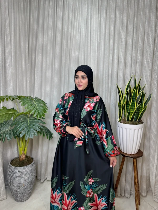 عبا زنانه ساتن آرمیتاژ