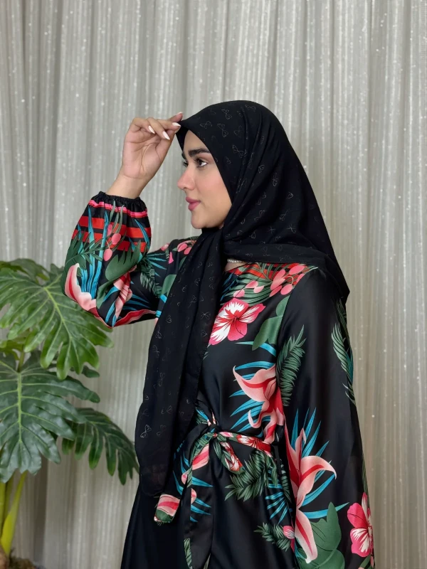 عبا زنانه ساتن آرمیتاژ