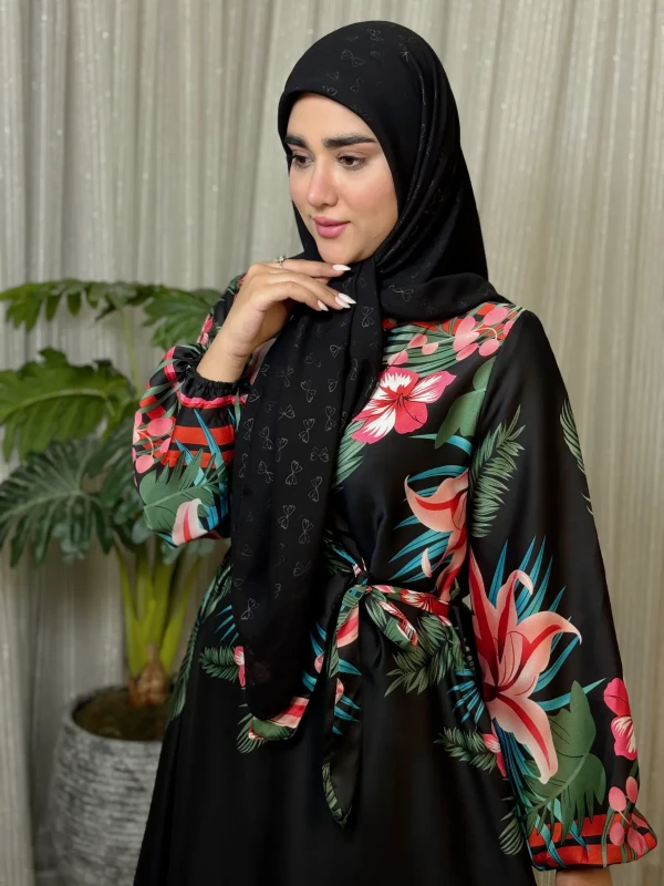 عبا زنانه ساتن آرمیتاژ