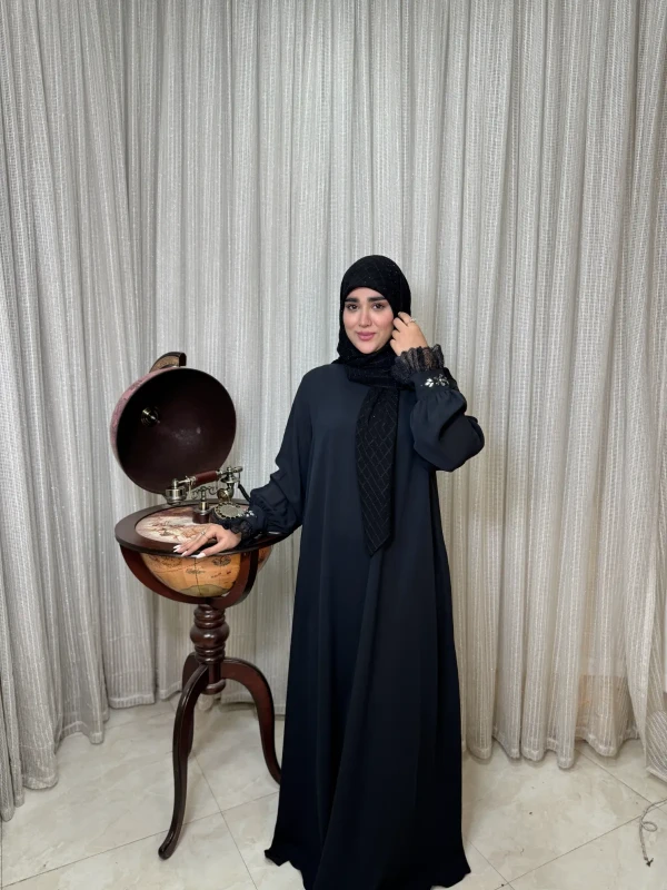عبا زنانه کرپ لاکچری سیما