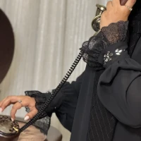 عبا زنانه کرپ لاکچری سیما