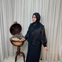 کت و سارافون زنانه کرپ لاکچری نیکا