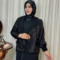 کت و سارافون زنانه کرپ لاکچری نیکا