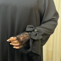 عبا زنانه کرپ لاکچری افرا