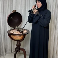 عبا زنانه کرپ لاکچری افرا