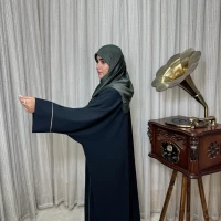 عبا زنانه کرپ لاکچری الهام
