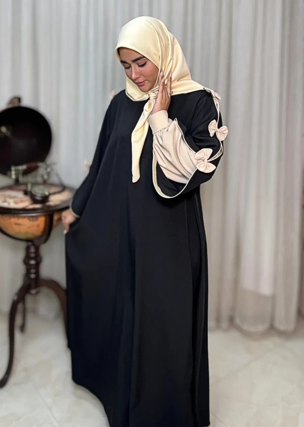 عبا زنانه کرپ زارا سلنا