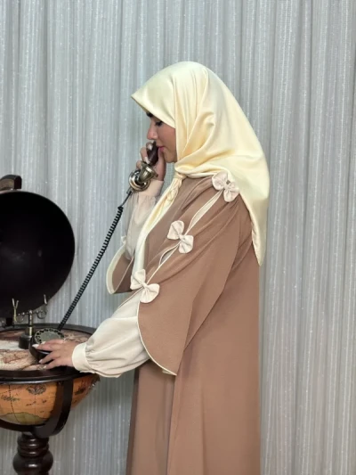 عبا زنانه کرپ زارا سلنا