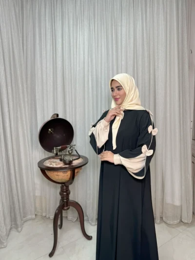 عبا زنانه کرپ زارا سلنا