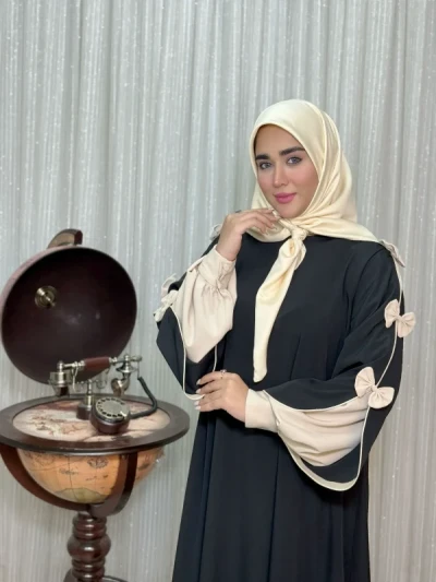 عبا زنانه کرپ زارا سلنا