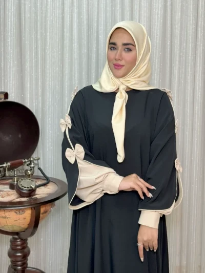 عبا زنانه کرپ زارا سلنا