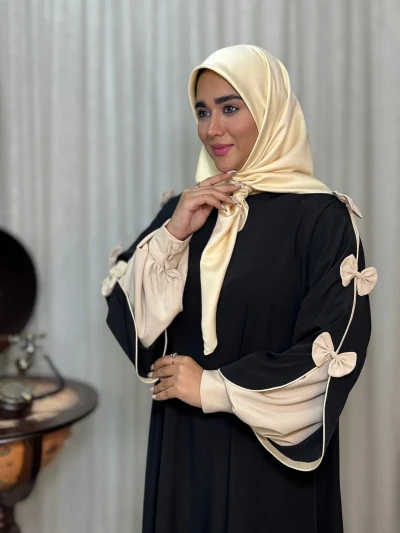 عبا زنانه کرپ زارا سلنا