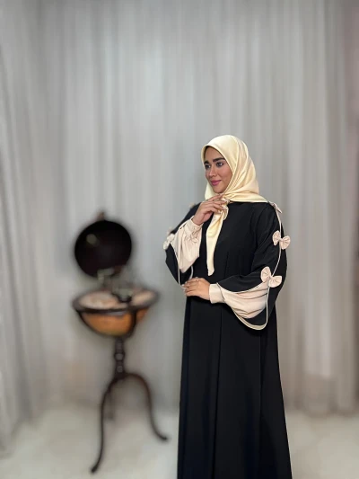 عبا زنانه کرپ زارا سلنا