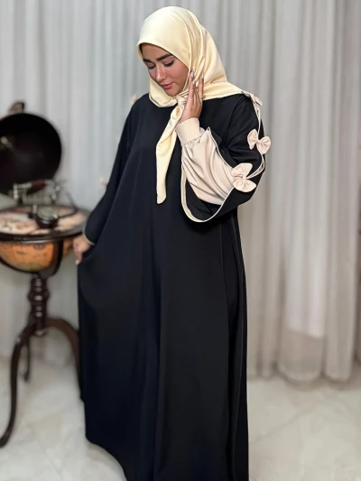 عبا زنانه کرپ زارا سلنا