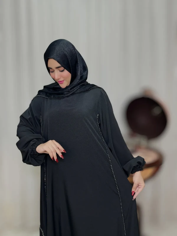 عبا زنانه کرپ زارا مارینا