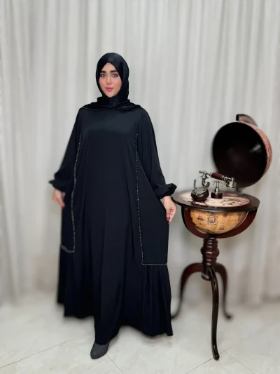 عبا زنانه کرپ زارا مارینا
