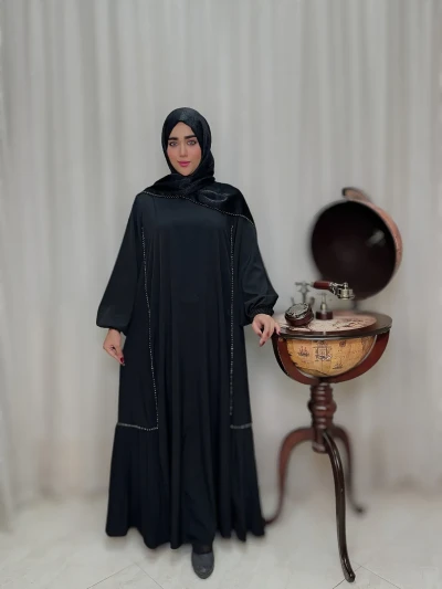 عبا زنانه کرپ زارا مارینا