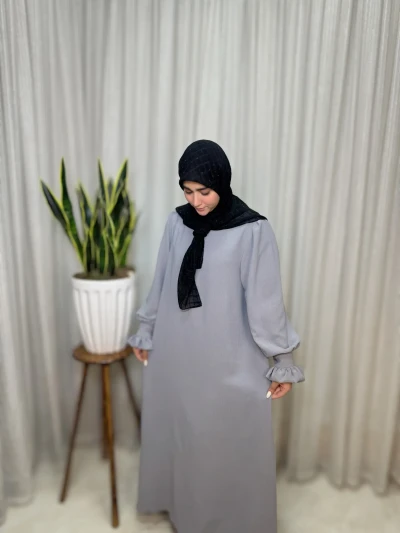 عبا زنانه کدB ابروبادی شکیبا