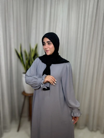 عبا زنانه کدB ابروبادی شکیبا