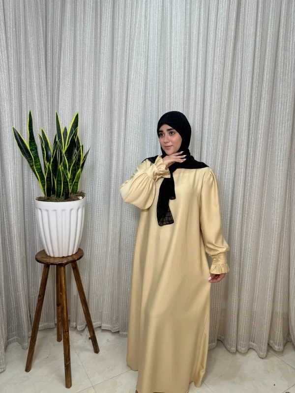 عبا زنانه کدB کرپ زارا شکیبا