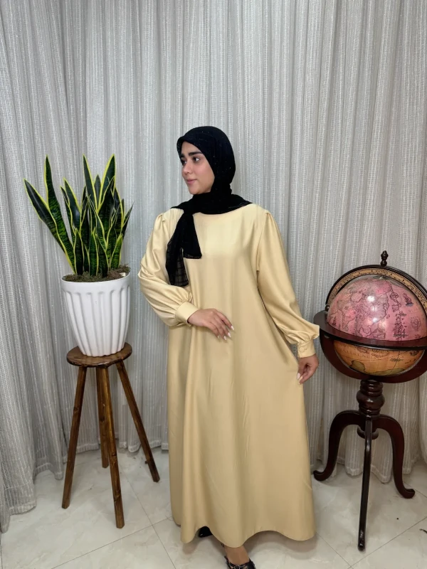 عبا زنانه کدB کرپ زارا شیلان