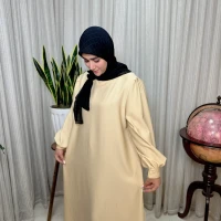 عبا زنانه کدB کرپ زارا شیلان