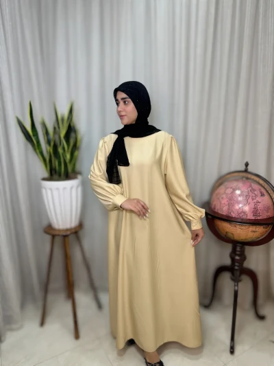 عبا زنانه کدB کرپ زارا شیلان