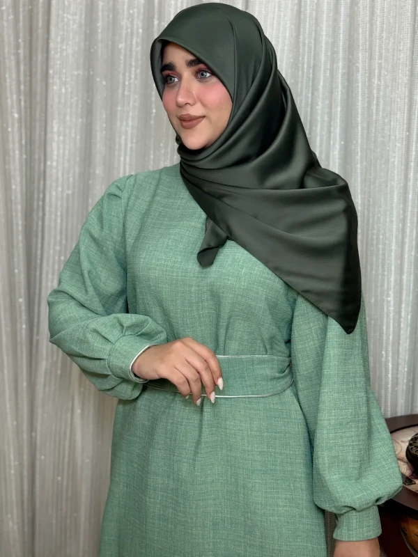 عبا زنانه کدB کرپ شانتون آریسا