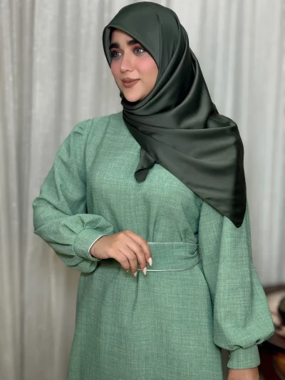 عبا زنانه کدB کرپ شانتون آریسا