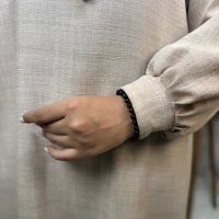 عبا زنانه کدB کرپ شانتون روژا