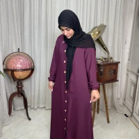 عبا زنانه کدBکرپ الیزه آروشا