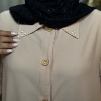 عبا زنانه کدBکرپ الیزه آروشا