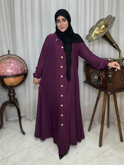 عبا زنانه کدBکرپ الیزه آروشا