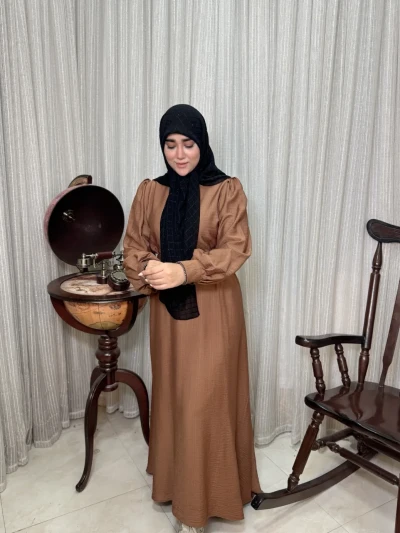 عبا زنانه کدB نخ بابوس یاسمینا