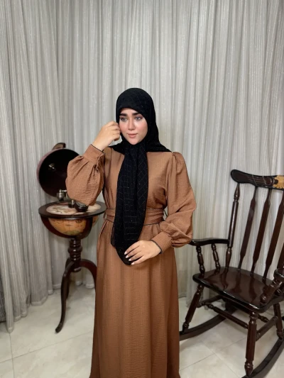 عبا زنانه کدB نخ بابوس یاسمینا
