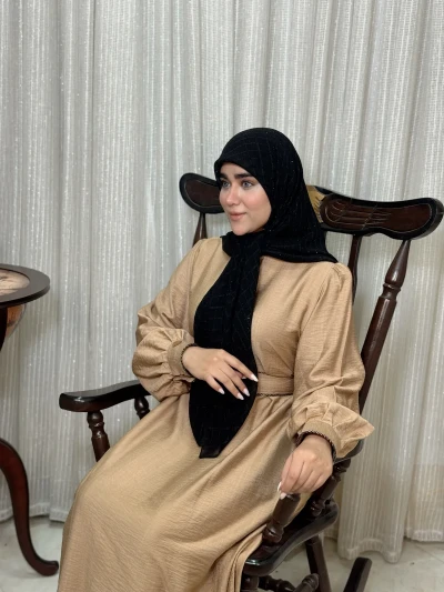 عبا زنانه کدB نخ بابوس یاسمینا