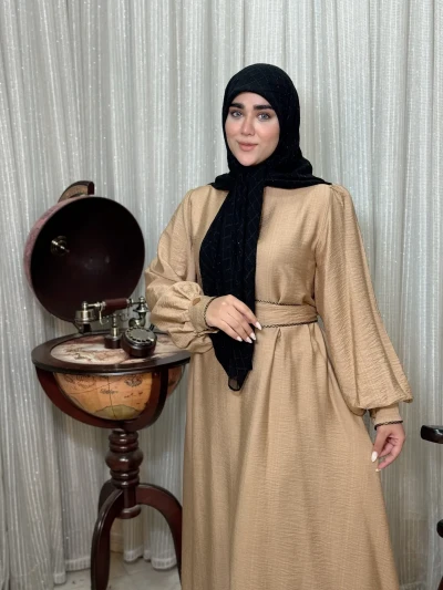 عبا زنانه کدB نخ بابوس یاسمینا
