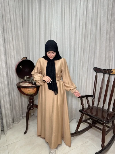 عبا زنانه کدB نخ بابوس یاسمینا