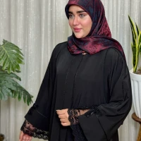 عبا زنانه کرپ زارا آسنات