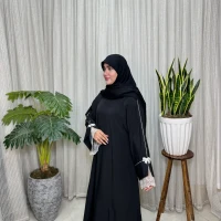 عبا زنانه کرپ زارا آسنات