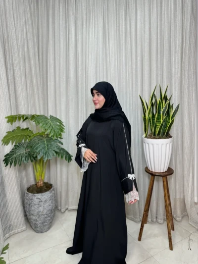 عبا زنانه کرپ زارا آسنات
